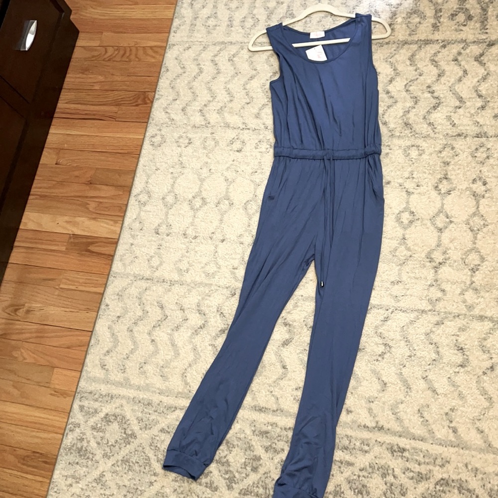 Brand New with Tags Blue Jumpsuit - Picture 2 of 3